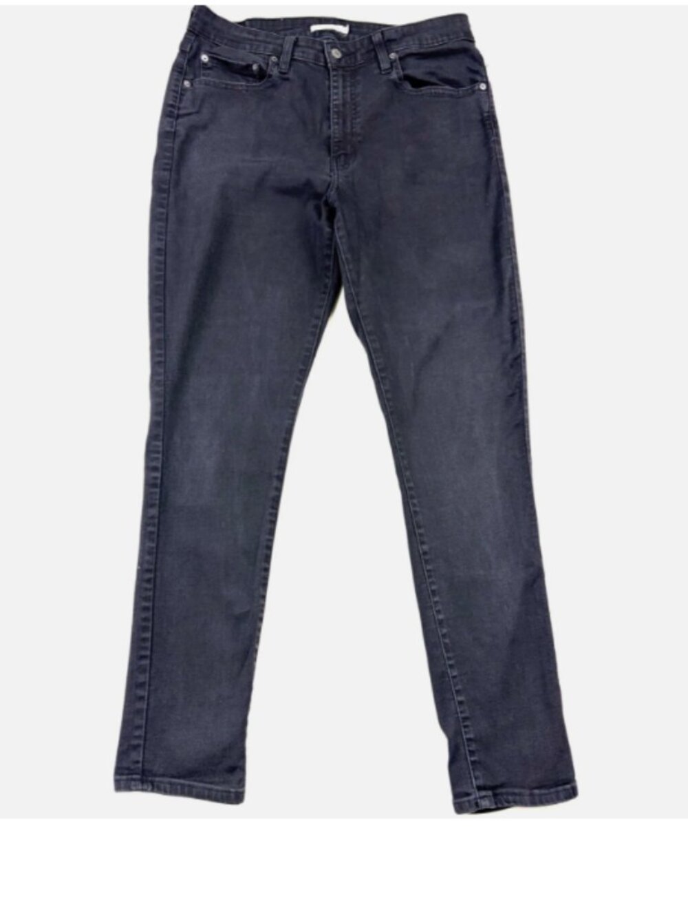Levi’s 721 High Rise Skinny Jeans Women’s 33x29 Black Stretch Denim
